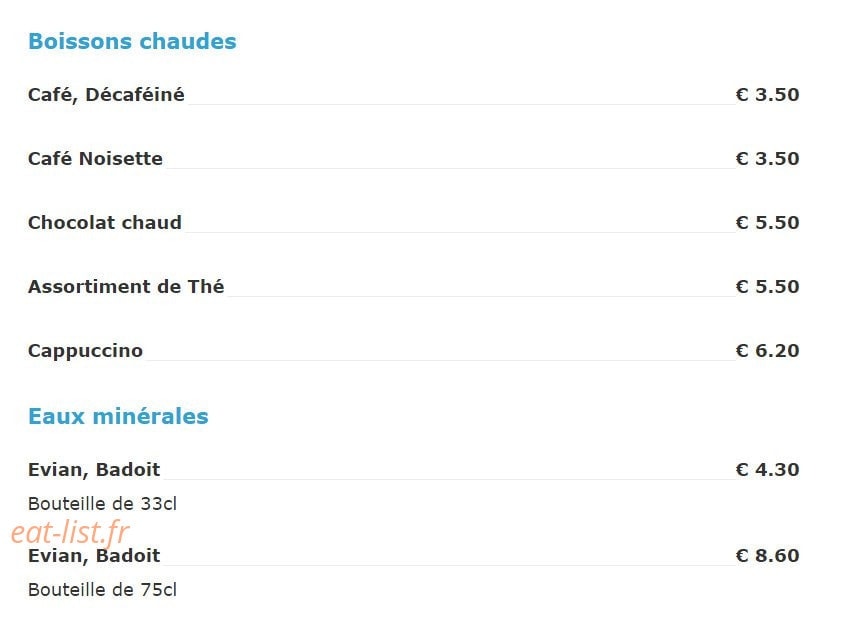 La Terrasse — carte page 7