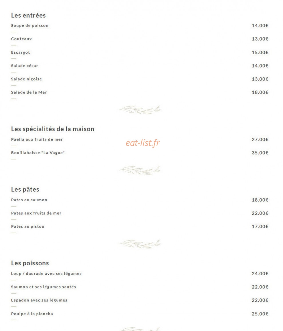 La Vague — carte page 1