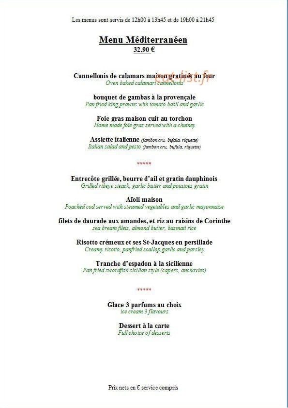 La Vigna — carte page 4
