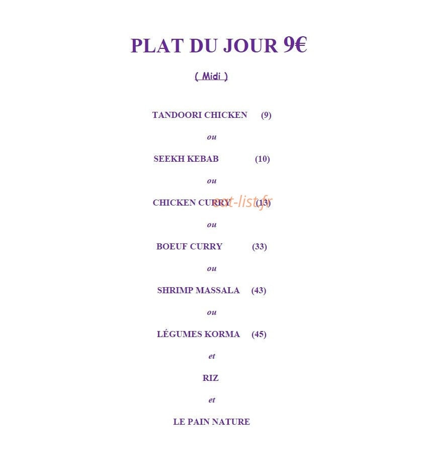 Lal Qila — carte page 9