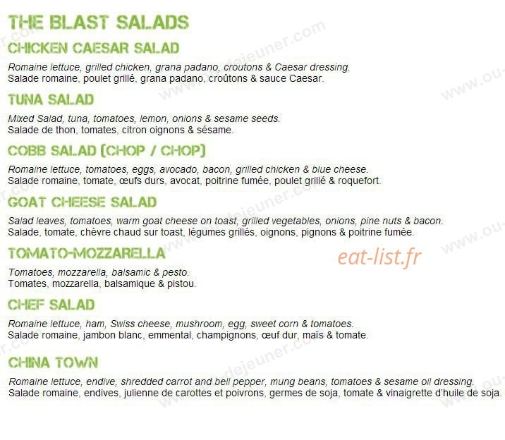 Le blast — carte page 2