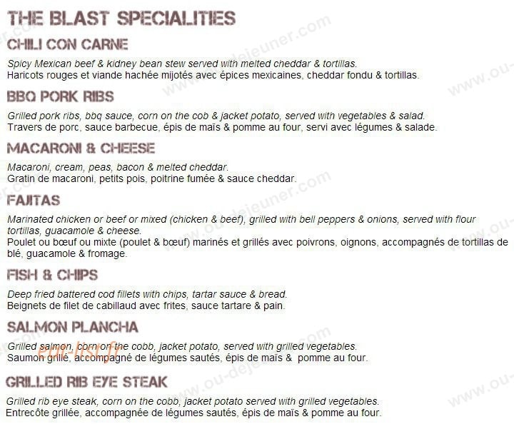 Le blast — carte page 6