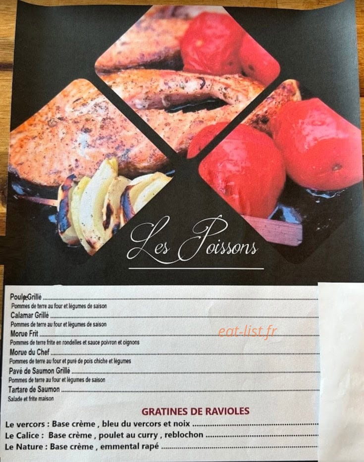 Le Calice — carte page 4