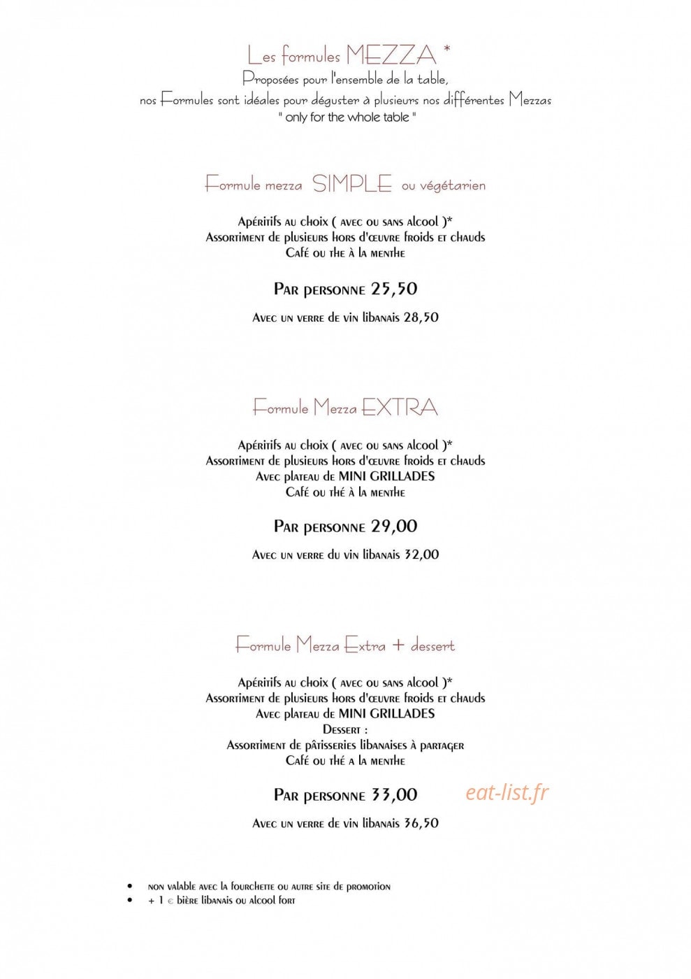 Le Cèdre — carte page 6