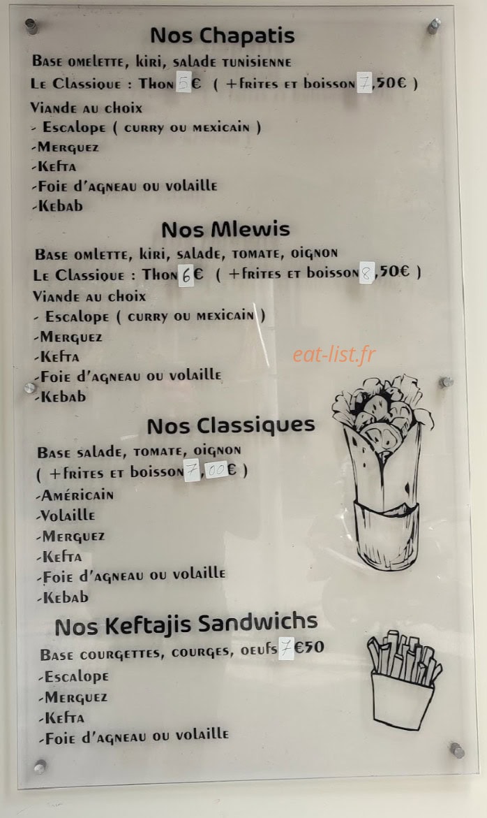 le chapati du coin — carte page 2