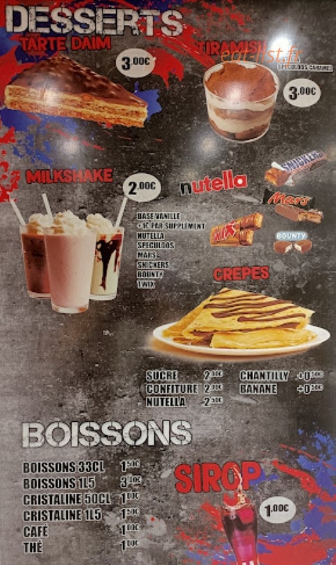 Le Classico — carte page 2