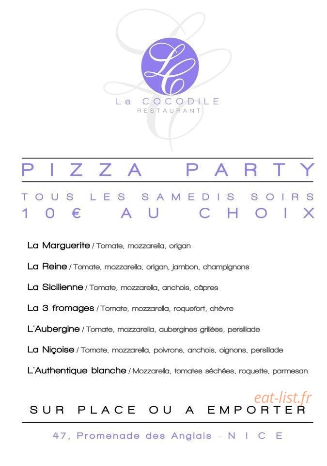 Le cocodile — carte page 2