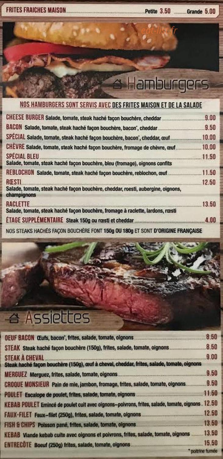 Le coffee — carte page 2