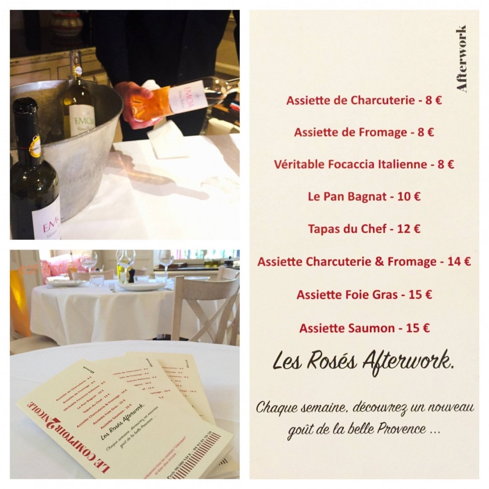 Le Comptoir 2 Nicole — carte page 1