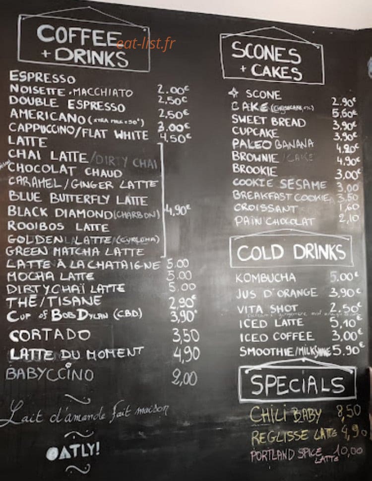 Le Country Store — carte page 1