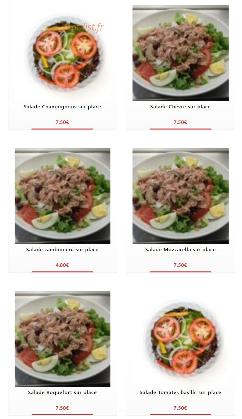 Le Cyrilou — carte page 5