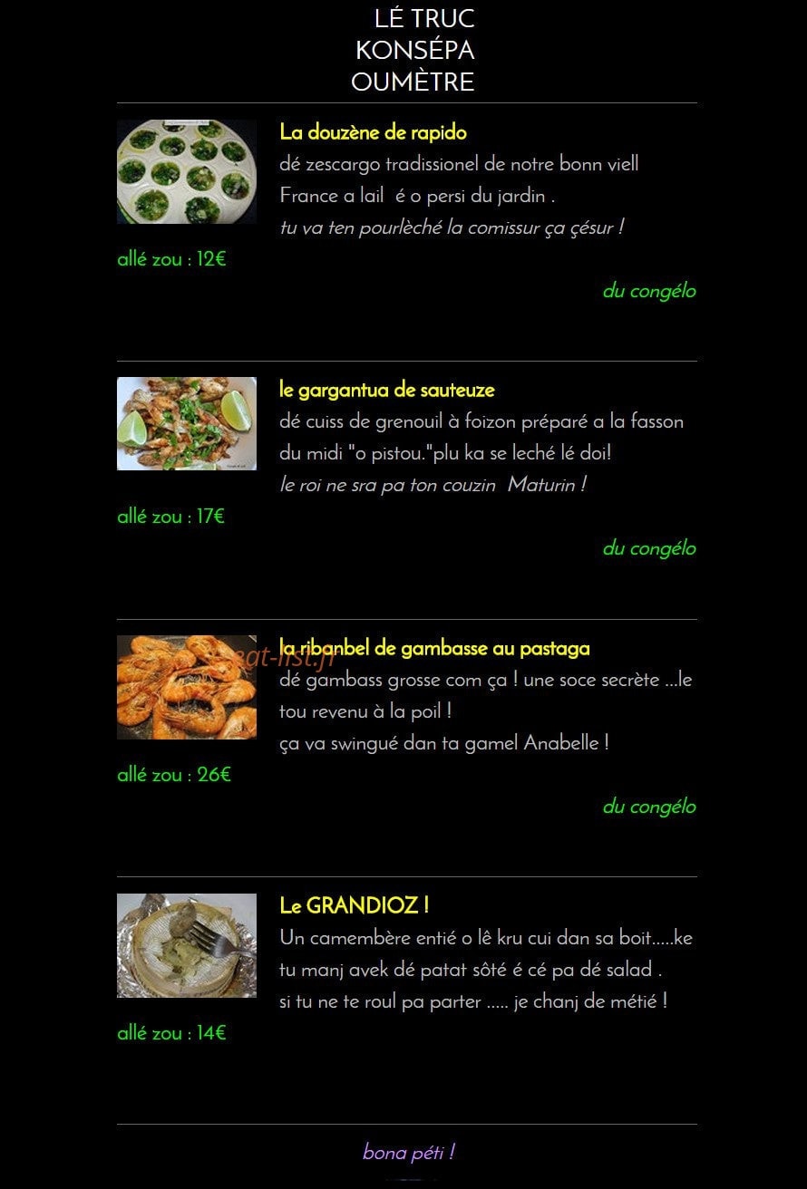 Le Fonétic — carte page 6