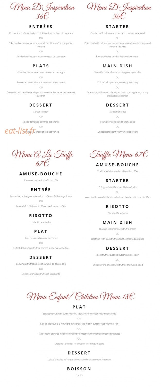 Le Grand Balcon — carte page 2
