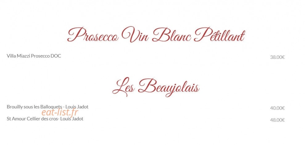 Le Grand Balcon — carte page 6