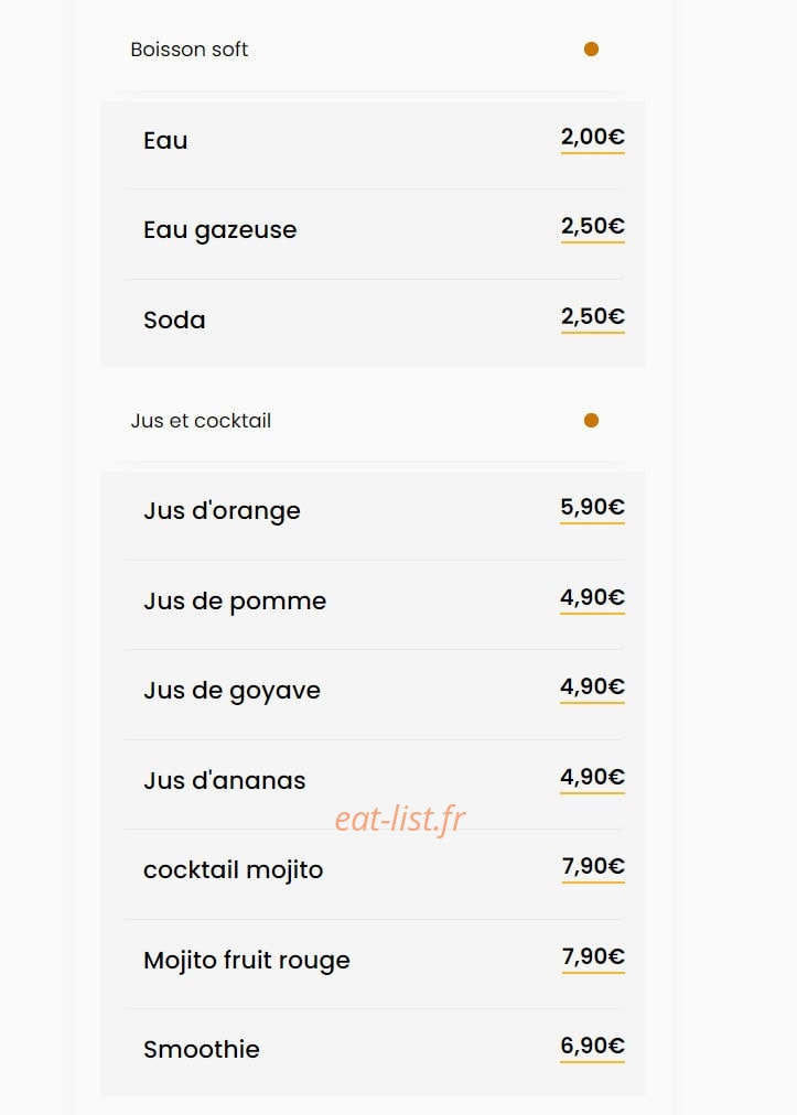 Le Kawa — carte page 7