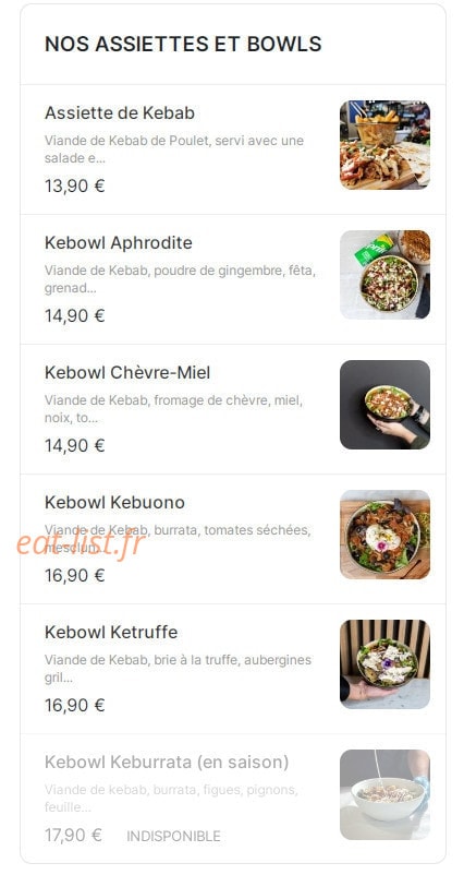 Le Kosmopolite — carte page 3