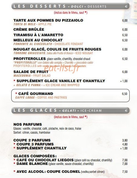 Le Lodge — carte page 8