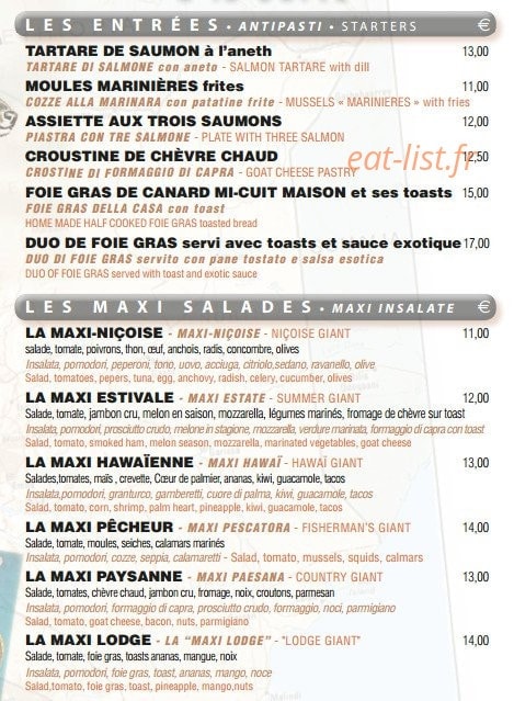 Le Lodge — carte page 3
