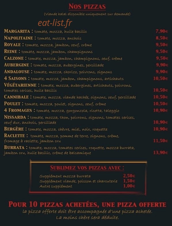 Le Meal 72 — carte page 2