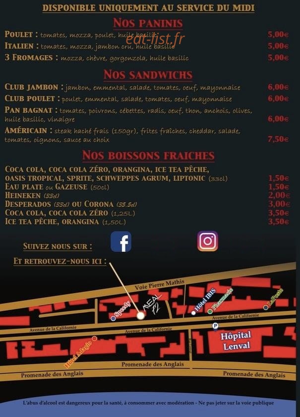 Le Meal 72 — carte page 4