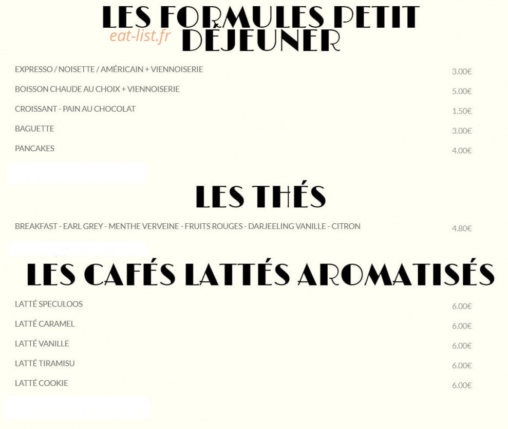 Le Metropolitan — carte page 4