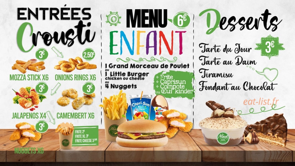 Le Must — carte page 5