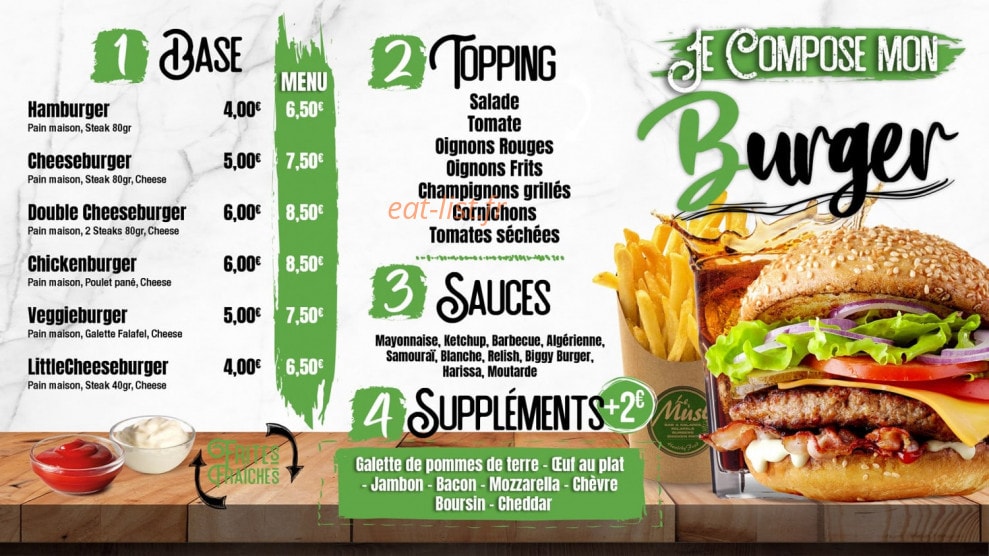 Le Must — carte page 2
