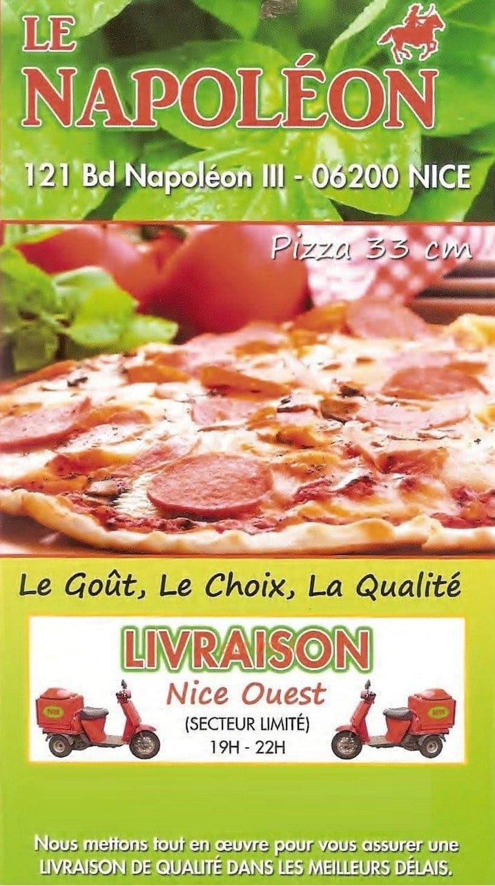 Le Napoléon — carte page 1