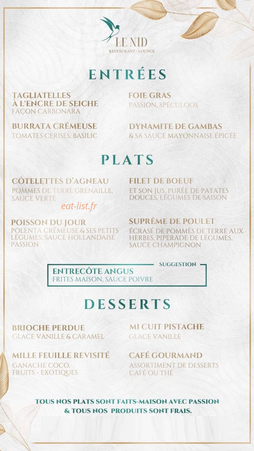 Le Nid — carte page 1