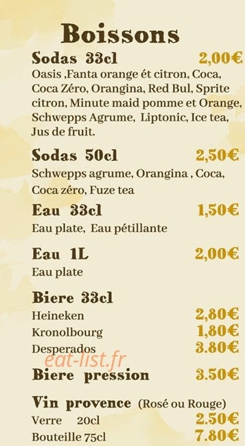 Le P'tit Mesclun — carte page 6