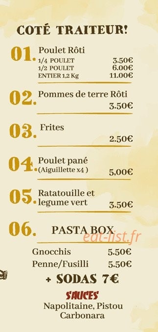 Le P'tit Mesclun — carte page 4
