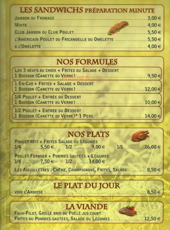 Le poulailler — carte page 3