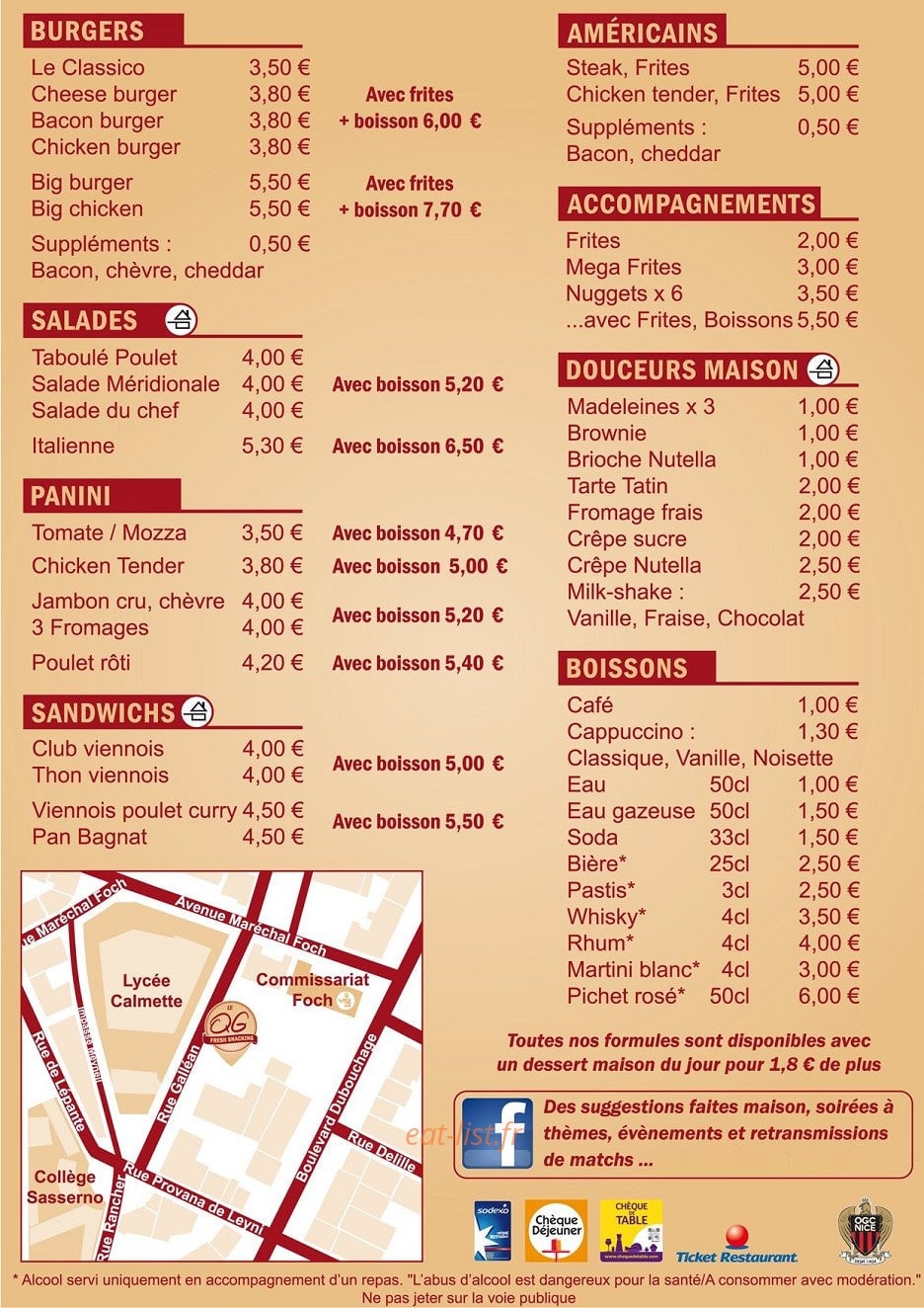 Le QG — carte page 1