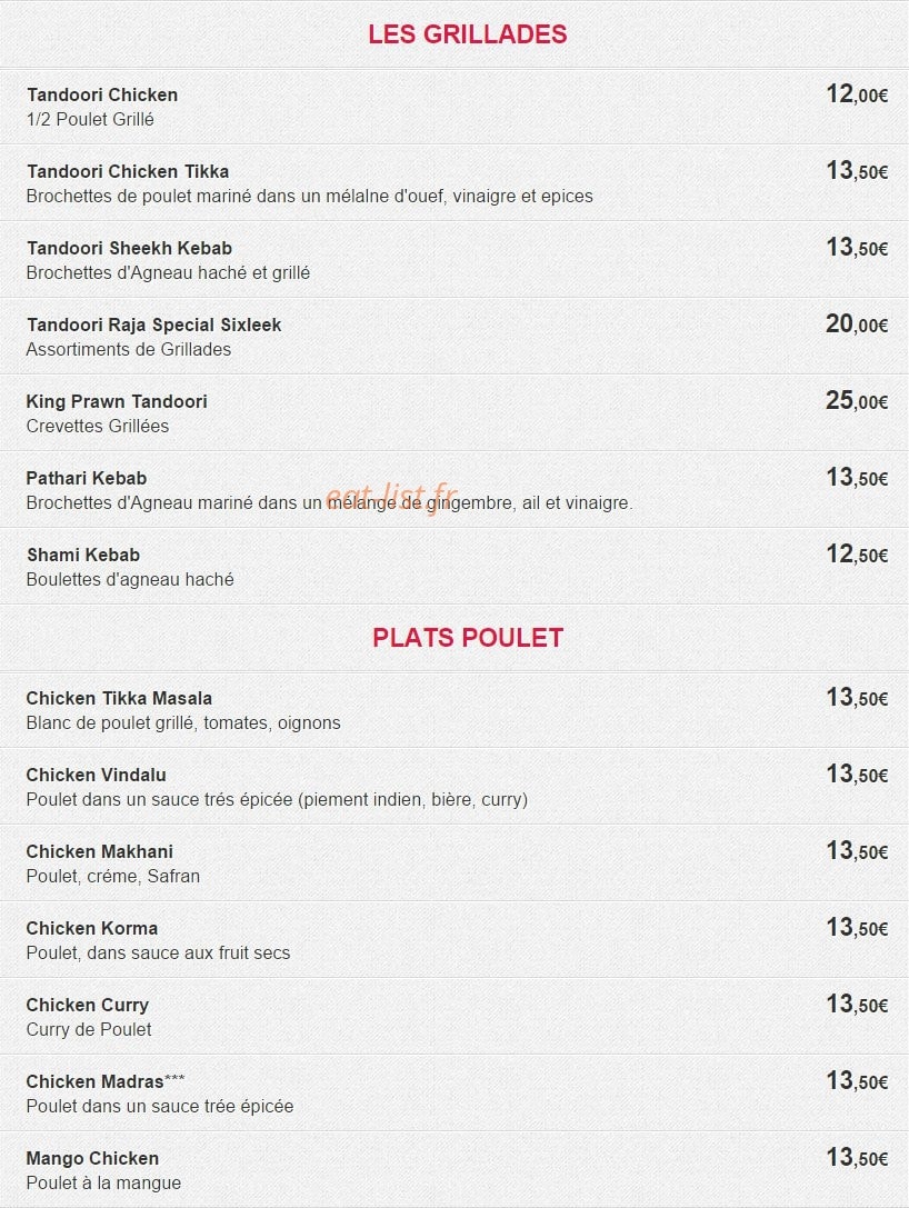 Le Raja — carte page 3