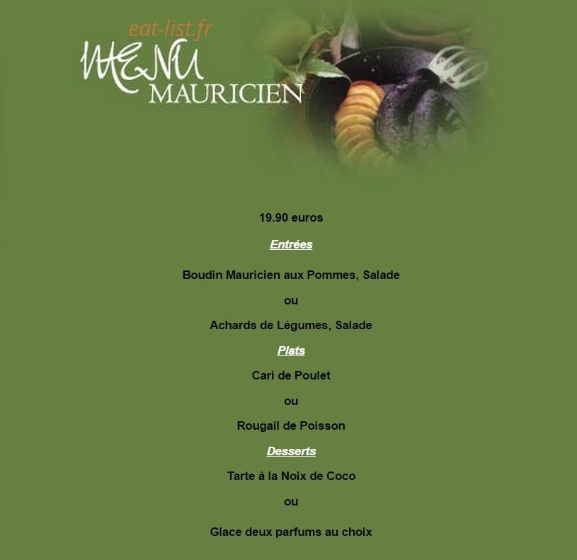 Le Saint Geran — carte page 3