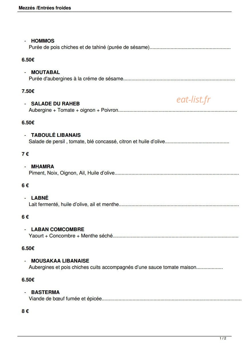 Le Socrate — carte page 1