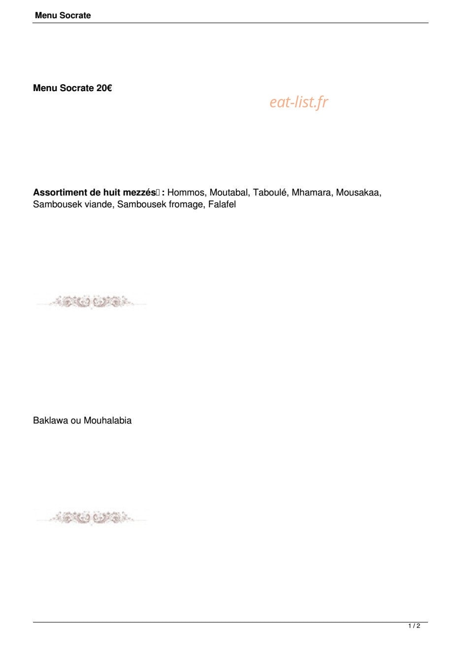 Le Socrate — carte page 15