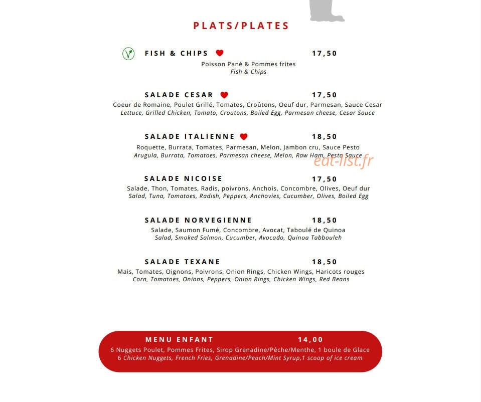 Le Spot — carte page 2