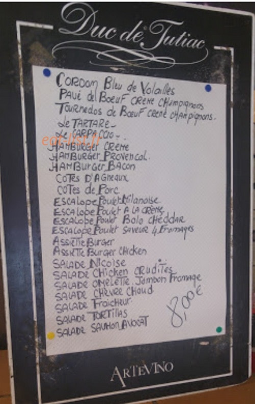Le Supporter — carte page 1