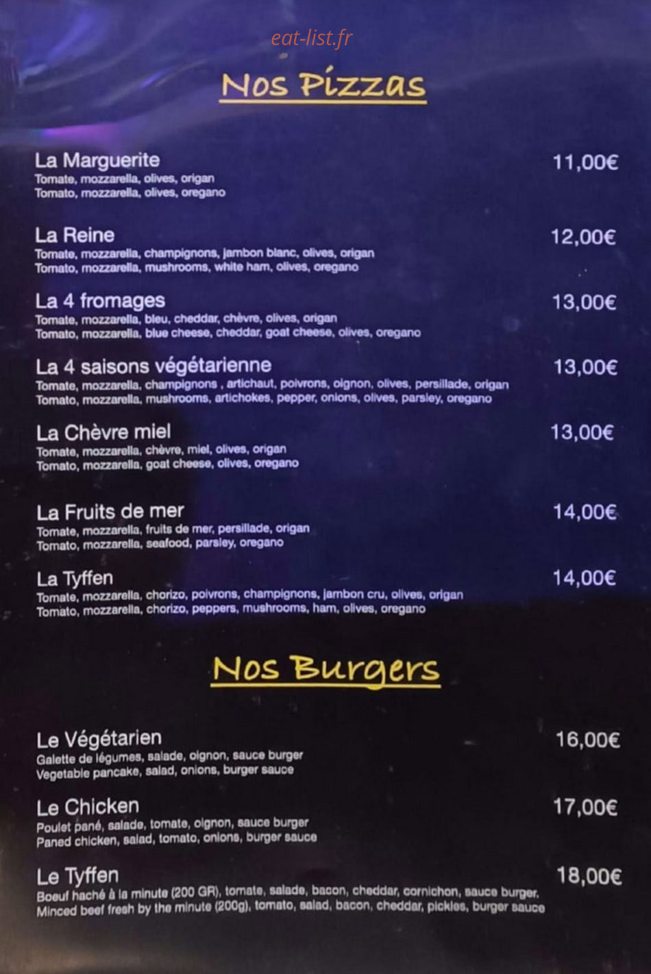 Le Tyffen — carte page 1