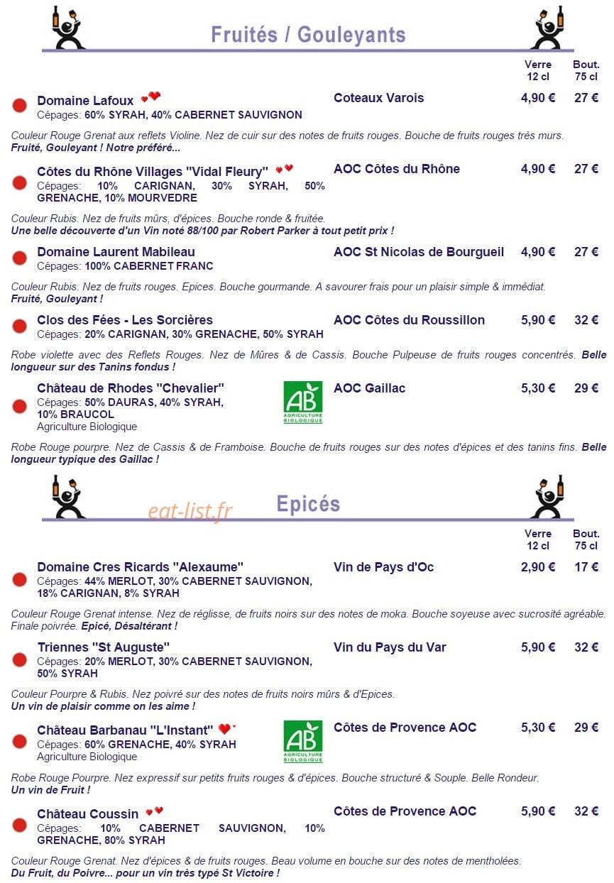 Le Vingt4 — carte page 12