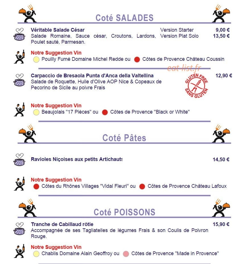 Le Vingt4 — carte page 1