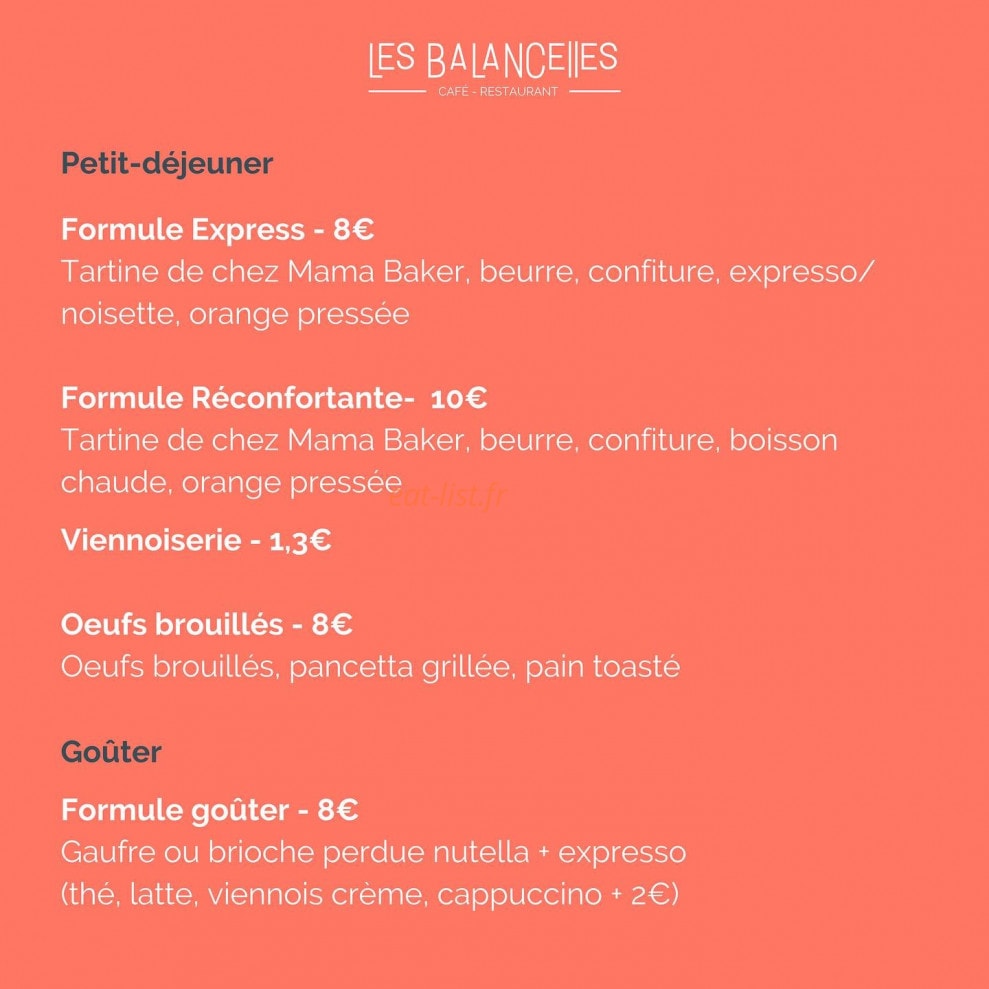 Les Balancelles — carte page 2