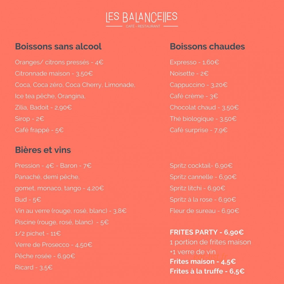 Les Balancelles — carte page 5