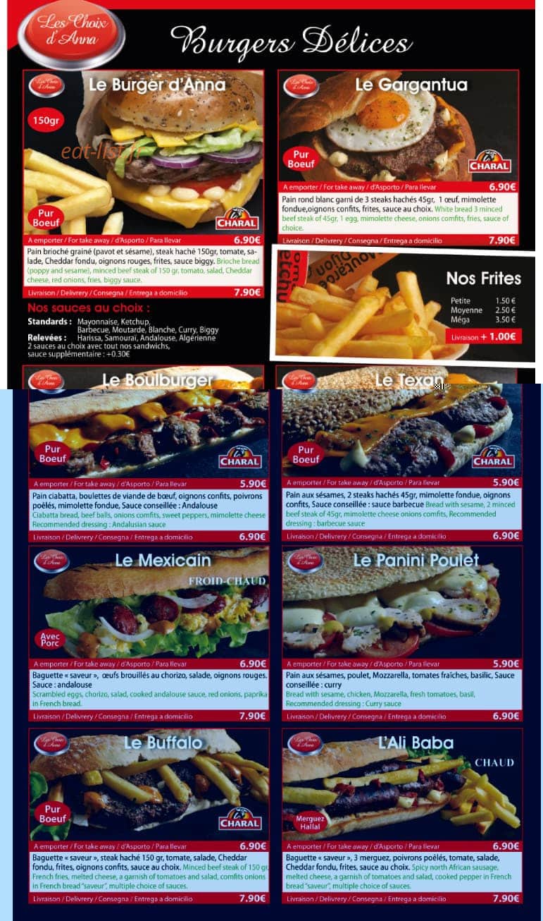 Les Choix d'Anna — carte page 8