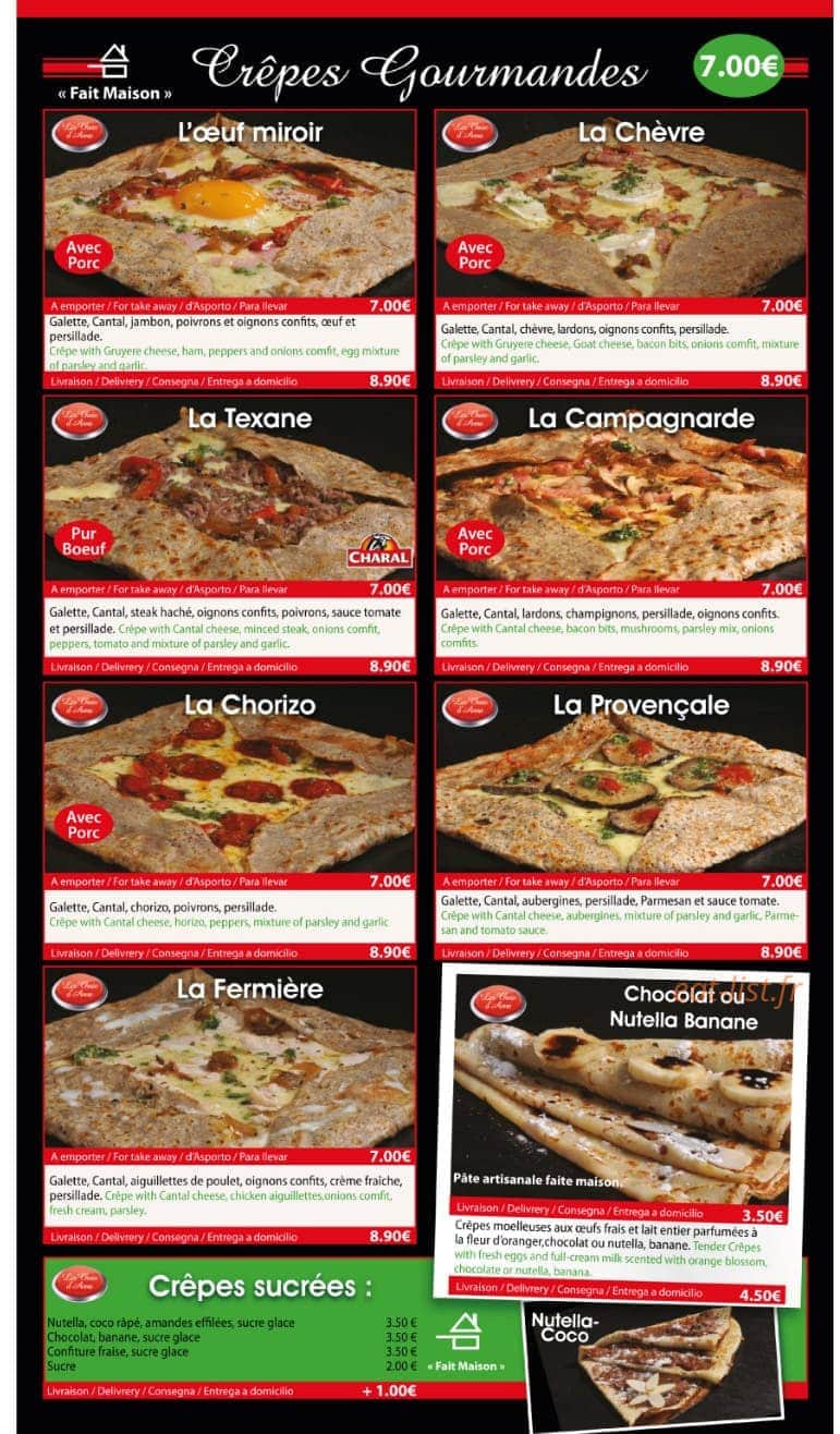Les Choix d'Anna — carte page 9