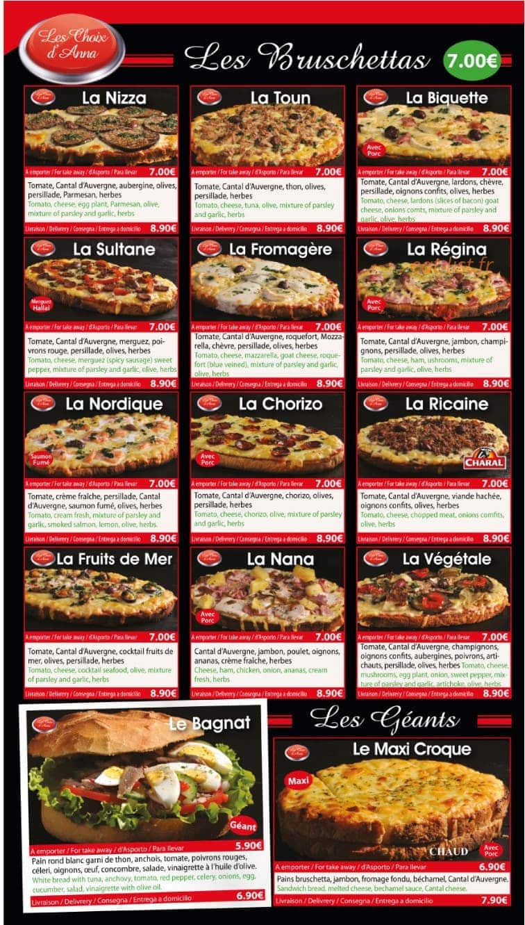 Les Choix d'Anna — carte page 6