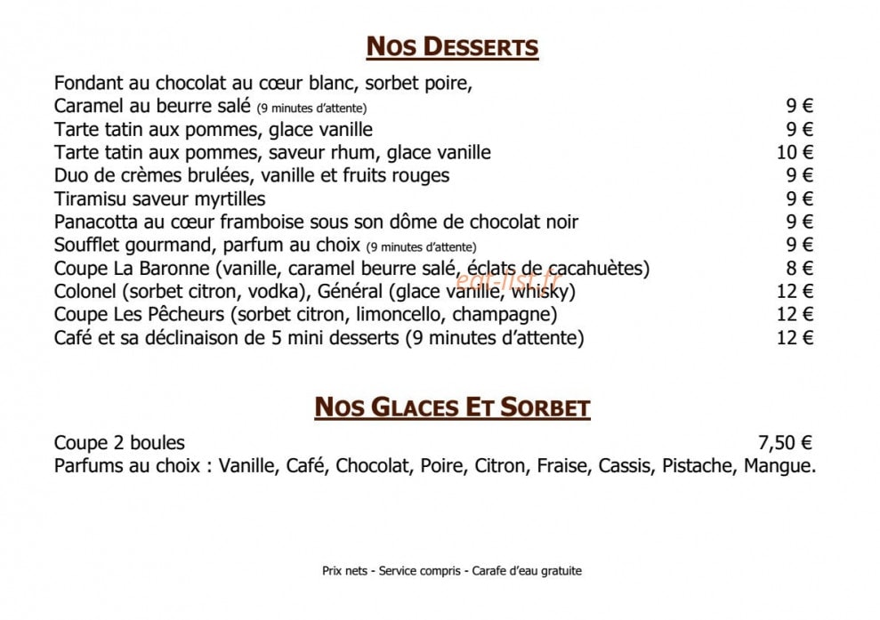 Les pecheurs — carte page 7