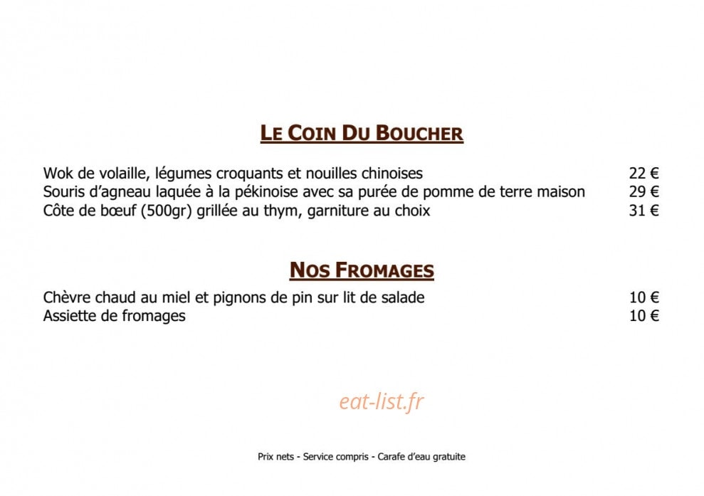 Les pecheurs — carte page 6