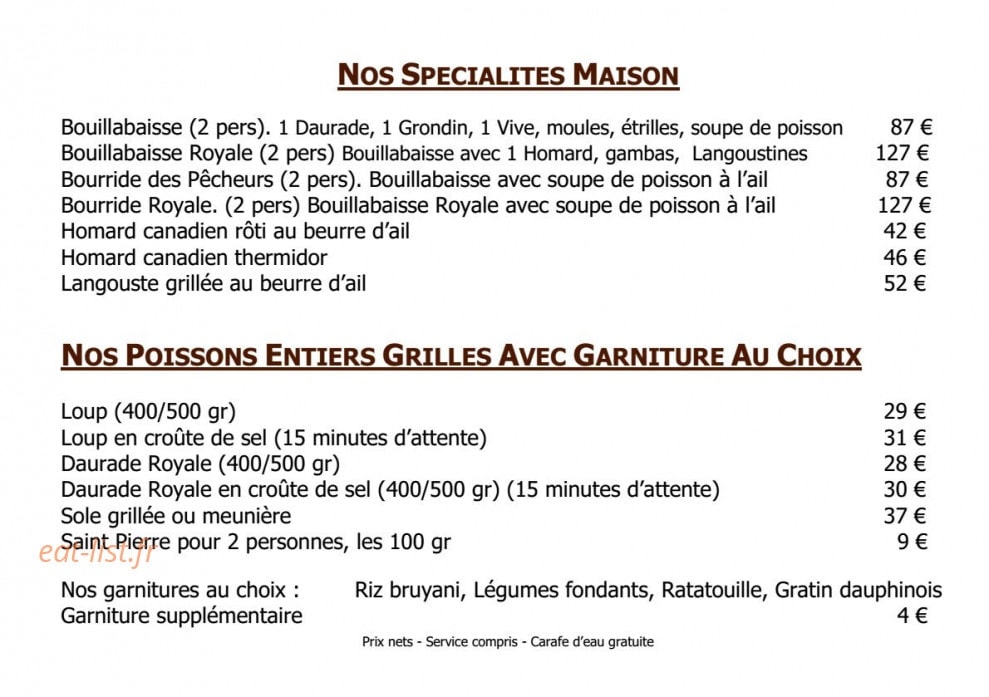 Les pecheurs — carte page 5